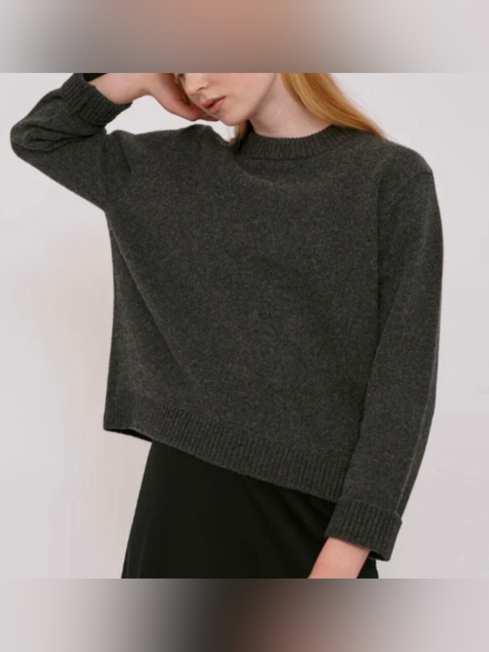 Organic basics wool knit M